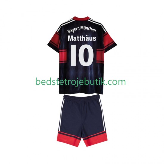 FC Bayern München Matthas 10 1997 Retro Børn Hjemmebane Fodboldtrøje 1999 Kortærmet