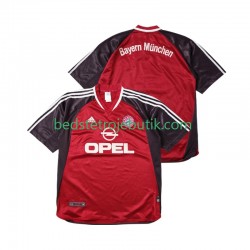 FC Bayern München 2001 Retro Mænd Hjemmebane Fodboldtrøje 2002 Kortærmet