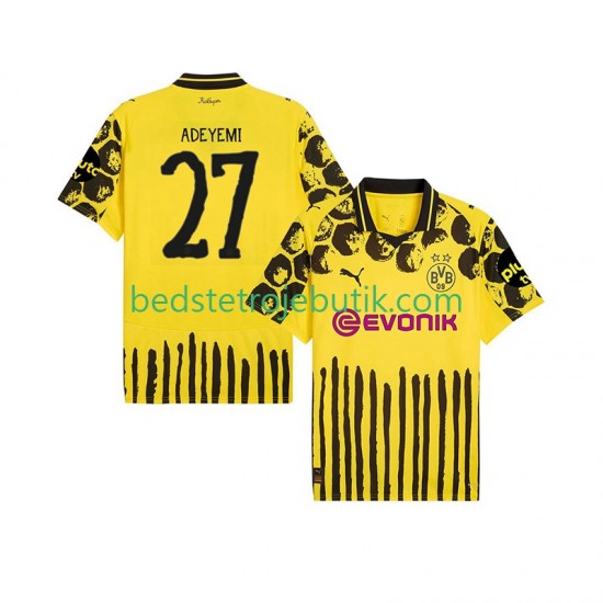 Borussia Dortmund Karim Adeyemi 27 FIFA CWC Mænd Hjemmebane Fodboldtrøje 2025 Kortærmet