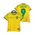Brasilien RONALDO 9 Retro Mænd Hjemmebane Fodboldtrøje 1998 Kortærmet
