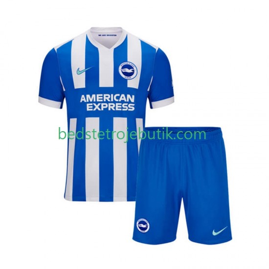 Brighton Hove Albion Børn Hjemmebane Fodboldtrøje 2025-2026 Kortærmet