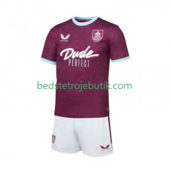 Burnley Børn Hjemmebane Fodboldtrøje 2025-2026 Kortærmet