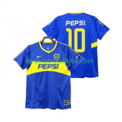 CA Boca Juniors PEPSI 10 2003 Retro Mænd Hjemmebane Fodboldtrøje 2004 Kortærmet