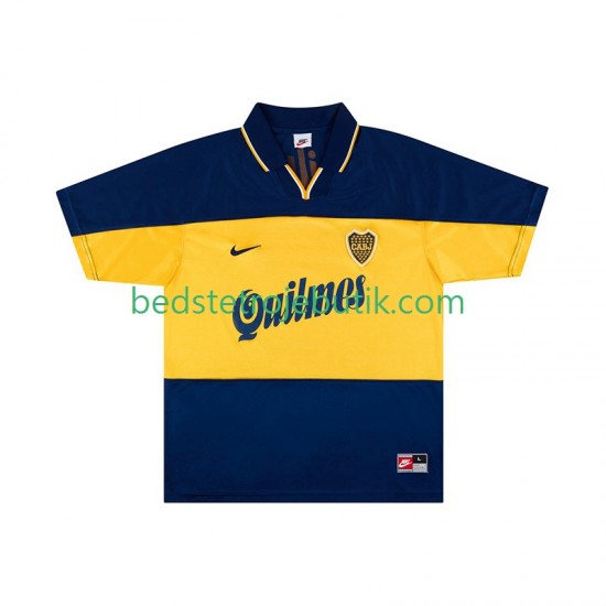 CA Boca Juniors 2000 Retro Mænd Hjemmebane Fodboldtrøje 1999 Kortærmet