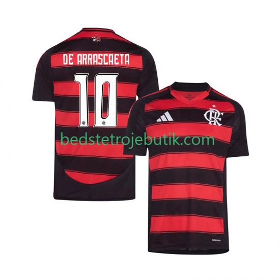 CR Flamengo Giorgian de Arrascaeta 10 Mænd Hjemmebane Fodboldtrøje 2025-2026 Kortærmet