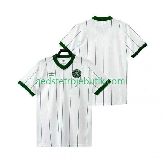 Celtic FC 1982 1983 Retro Mænd Udebane Fodboldtrøje Kortærmet