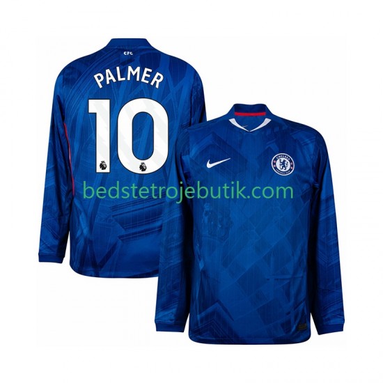 Chelsea Cole Palmer 10 Mænd Hjemmebane Fodboldtrøje 2025-2026 Langærmet