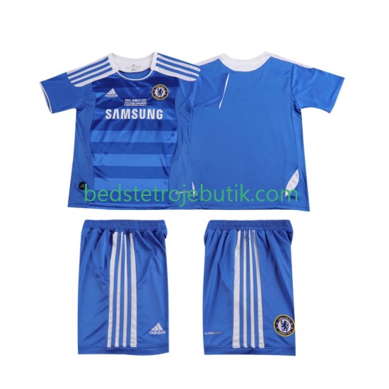 Chelsea 2012 Retro Børn Hjemmebane Fodboldtrøje 2011 Kortærmet