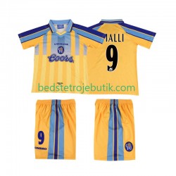 Chelsea VIALLI 9 1995 1997 Retro Børn Udebane Fodboldtrøje Kortærmet