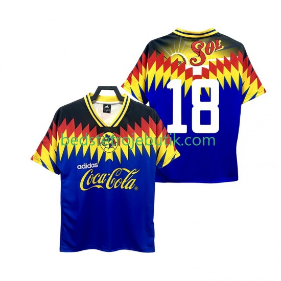 Club América 18 1995 Retro Mænd Udebane Fodboldtrøje Kortærmet