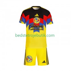 Club América Børn Hjemmebane Fodboldtrøje 2025-2026 Kortærmet