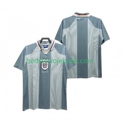 England 1996 Retro Mænd Udebane Fodboldtrøje Kortærmet