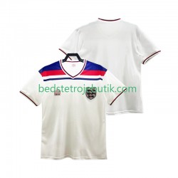 England 1982 Retro Mænd Hjemmebane Fodboldtrøje Kortærmet
