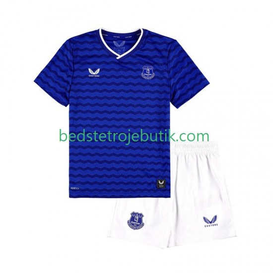 Everton FC Børn Hjemmebane Fodboldtrøje 2025-2026 Kortærmet