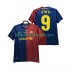 FC Barcelona ETO O 9 Champions League 2009 Retro Mænd Hjemmebane Fodboldtrøje 2008 Kortærmet