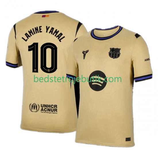 FC Barcelona Lamine Yamal 10 UCL Mænd Udebane Fodboldtrøje 2025-2026 Kortærmet