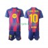 FC Barcelona Lamine Yamal 10 Champions League Børn Hjemmebane Fodboldtrøje 2025-2026 Kortærmet