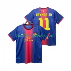 FC Barcelona Neymar JR 11 2012 2013 Retro Mænd Hjemmebane Fodboldtrøje Kortærmet