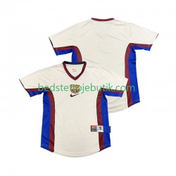 FC Barcelona Retro Mænd Udebane Fodboldtrøje 1999 1998 Kortærmet