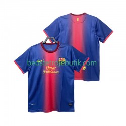 FC Barcelona 2012 2013 Retro Mænd Hjemmebane Fodboldtrøje Kortærmet