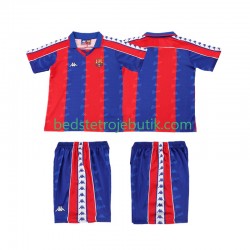 FC Barcelona 1992 1995 Retro Børn Hjemmebane Fodboldtrøje Kortærmet