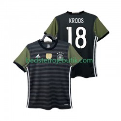 Tyskland KROOS 18 2016 Retro Mænd Udebane Fodboldtrøje Kortærmet