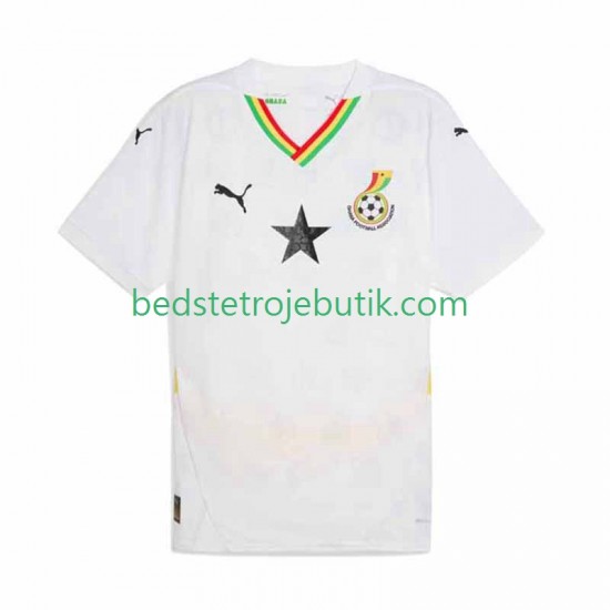 Ghana Mænd Hjemmebane Fodboldtrøje 2025 Kortærmet