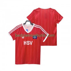 Hamburger SV 1983 1984 Retro Mænd Udebane Fodboldtrøje Kortærmet