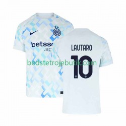 Inter Milan Lautaro Martinez 10 Mænd Udebane Fodboldtrøje 2025-2026 Kortærmet