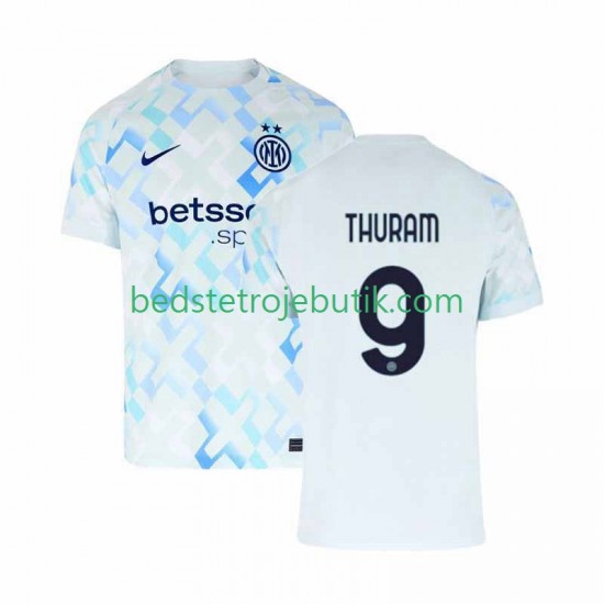 Inter Milan Marcus Thuram 9 Mænd Udebane Fodboldtrøje 2025-2026 Kortærmet