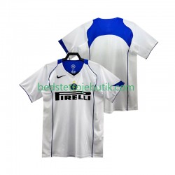 Inter Milan 2005 Retro Mænd Udebane Fodboldtrøje 2004 Kortærmet