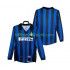 Inter Milan Retro Mænd Hjemmebane Fodboldtrøje 1999 1998 Langærmet