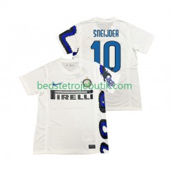 Inter Milan SNEIJDER 10 Retro Mænd Udebane Fodboldtrøje 2011 2010 Kortærmet