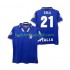 Italien ZOLA 21 1996 Retro Mænd Hjemmebane Fodboldtrøje Kortærmet