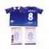 Japan NAKATA 8 Retro Børn Hjemmebane Fodboldtrøje 1998 Kortærmet