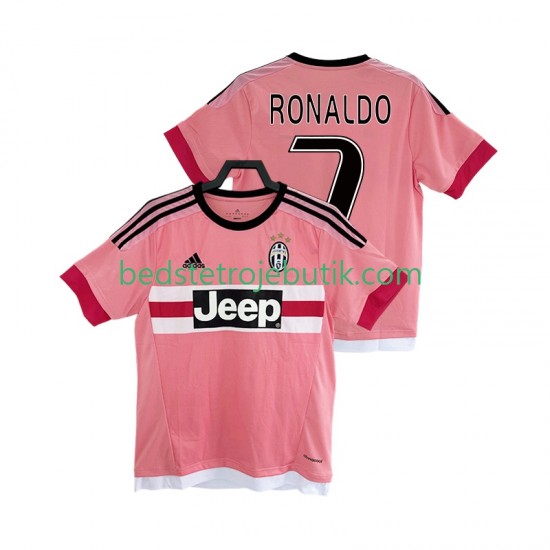 Juventus Cristiano Ronaldo 7 2016 2017 Retro Mænd Udebane Fodboldtrøje Kortærmet