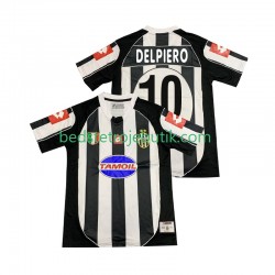 Juventus DEL PIERO 10 2003 Retro Mænd Hjemmebane Fodboldtrøje 2002 Kortærmet