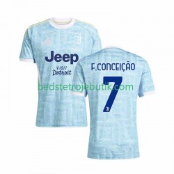 Juventus Francisco Conceicao 7 Mænd Udebane Fodboldtrøje 2025-2026 Kortærmet