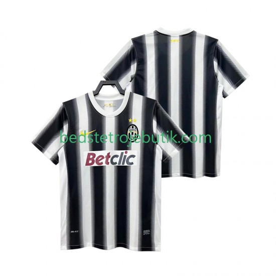 Juventus 2012 Retro Mænd Hjemmebane Fodboldtrøje 2011 Kortærmet