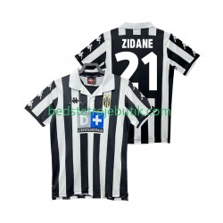 Juventus ZIDANE 21 2000 Retro Mænd Hjemmebane Fodboldtrøje 1999 Kortærmet