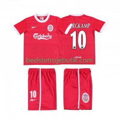 Liverpool BERGKAMP 10 LWP 1997 Retro Børn Hjemmebane Fodboldtrøje 1998 Kortærmet