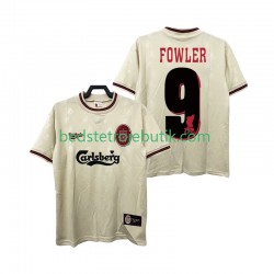 Liverpool FOWLER 9 1996 1997 Retro Mænd Udebane Fodboldtrøje Kortærmet