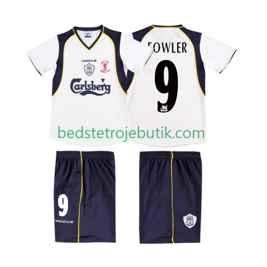 Liverpool FOWLER 9 LWP 2001 Retro Mænd Udebane Fodboldtrøje 2002 Kortærmet