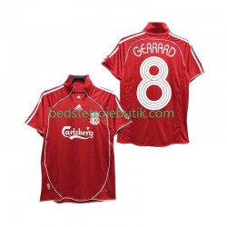 Liverpool GERRARD 8 Retro Mænd Hjemmebane Fodboldtrøje 2008 2006 Kortærmet