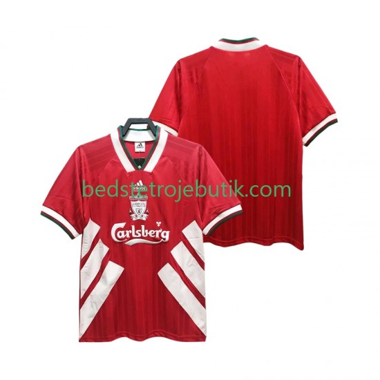 Liverpool 1993 1995 Retro Mænd Hjemmebane Fodboldtrøje Kortærmet