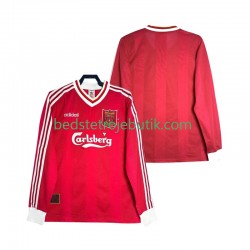 Liverpool 1995 1996 Retro Mænd Hjemmebane Fodboldtrøje Langærmet
