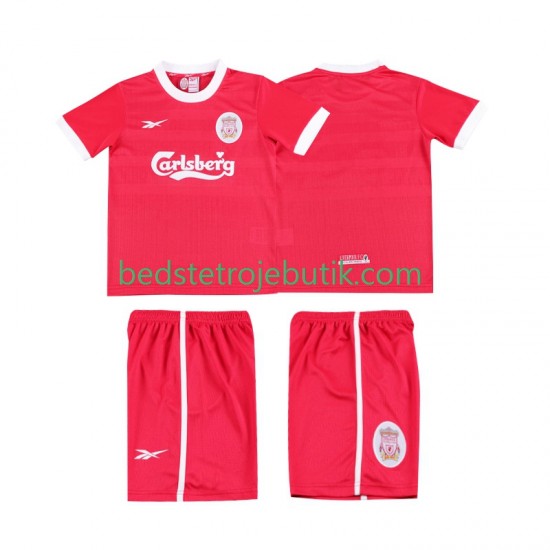 Liverpool LWP 1997 Retro Børn Hjemmebane Fodboldtrøje 1998 Kortærmet