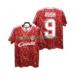 Liverpool Rush 9 1989 1991 Retro Mænd Hjemmebane Fodboldtrøje Kortærmet