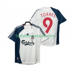 Liverpool Torres 9 Retro Mænd Udebane Fodboldtrøje 2008 2006 Kortærmet