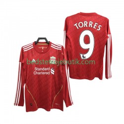 Liverpool Torres 9 2012 Retro Mænd Hjemmebane Fodboldtrøje 2010 Langærmet